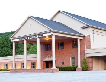 Exterior shot of Vanderwall Funeral Home