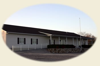 Exterior shot of Aly Funeral Home