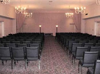 Interior Shot of Af Crow & Son Funeral Home