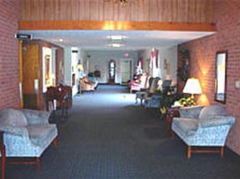 Interior shot of Fuqua-Hinton Funeral Home