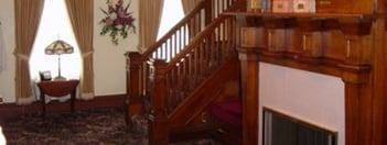 Interior shot of  Eberle Fisher Funeral Home