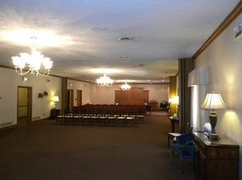 Interior shot of Randall & Roberts Funeral Homes
