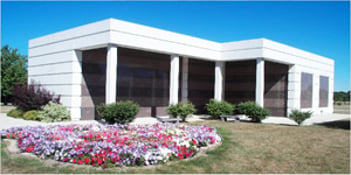 Exterior shot of Calumet Park Cemetery