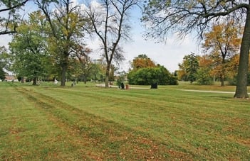 Exterior shot of Beverly Cemetery