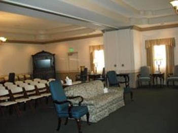 Interior shot of Hahn's Funeral Home