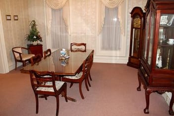 Interior shot of Shelly-Odell Funeral Home