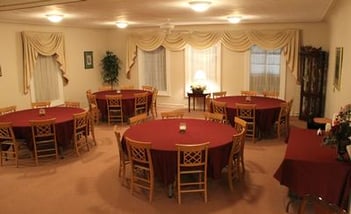 Interior shot of Shelly-Odell Funeral Home