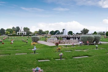 Exterior shot of Green Acres Mortuary & Cemetery