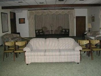 Interior shot of Memorial Chapel Funeral Homes Incorporated