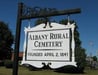 Exterior shot of Albany Rural Cemetery