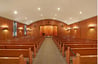 Interior shot of Levine Chapels