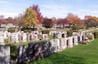 Exterior shot of New Calvary Cemetery