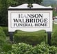 Exterior shot of Hanson-Walbridge Funeral Home