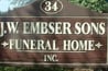 Exterior shot of Jw Embser Sons Funeral Home