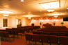 Hemingway South Chapel with ample seating and state of the art audio/video equipment