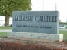 Exterior shot of Tecumseh Cemetery