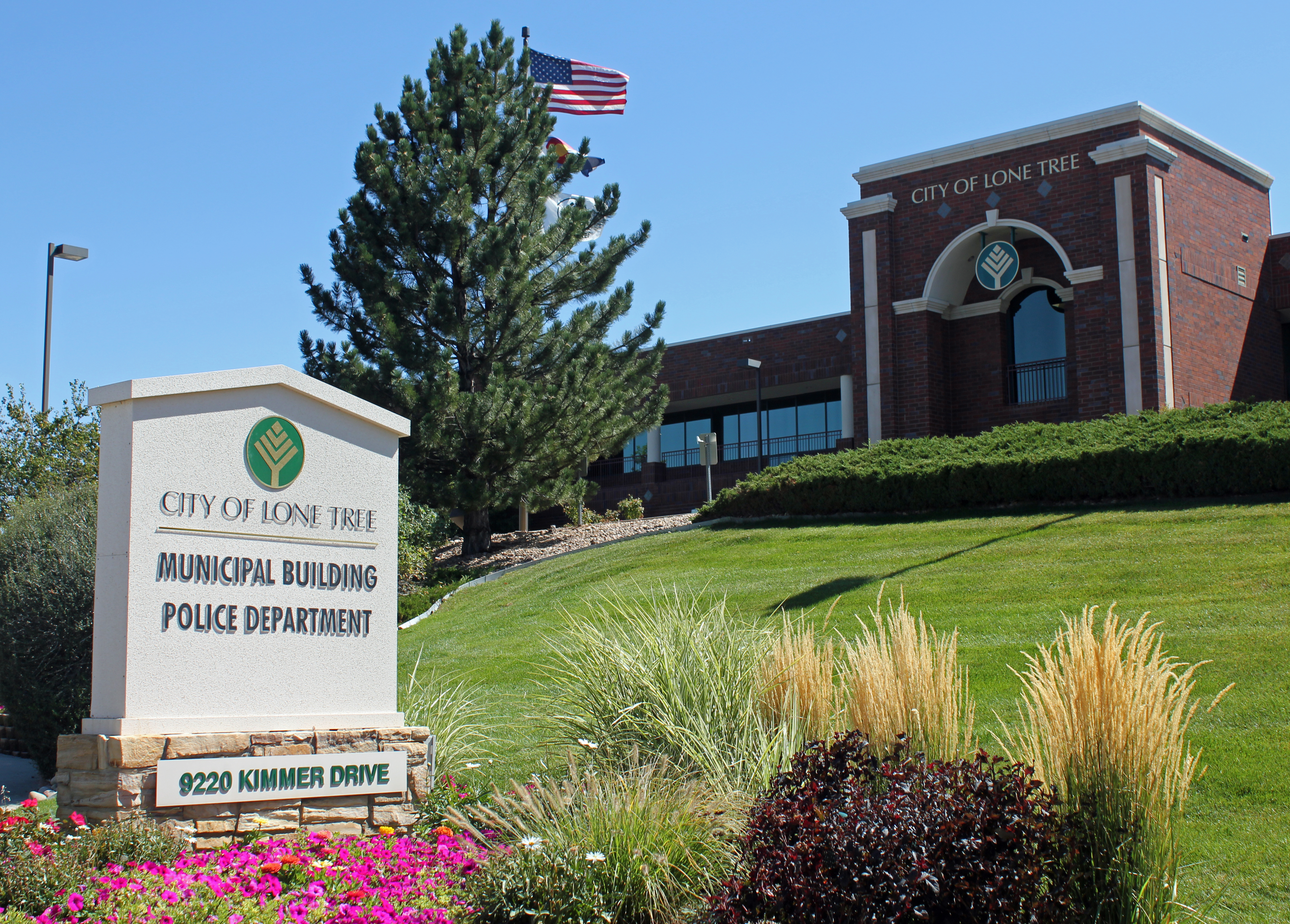 The Lone Tree Municipal Building.