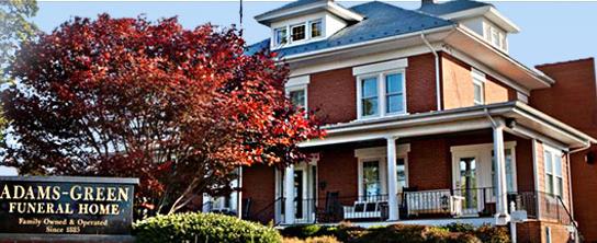 Adams Green Funeral Home Herndon Virginia